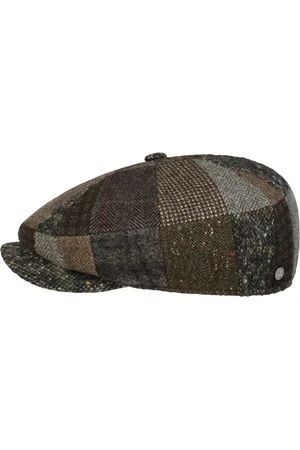 Lierys Mindell 8 Panel Patchwork Flatcap Schirmm?tze Schieberm?tze Ballonm?tze