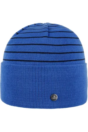Lierys Organic Cotton Umschlagm?tze Beanie Strickm?tze Baumwollm?tze
