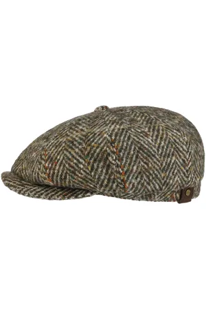 Stetson M?tze Kappe Hatteras Herringbone Schirmm?tze