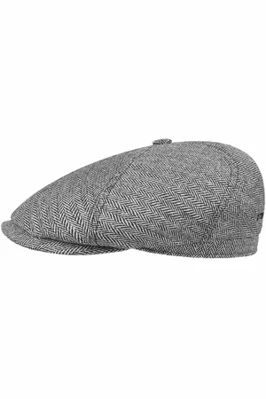 Stetson Milner Seiden Flatcap Schirmm?tze Seidencap Schieberm?tze Sommercap