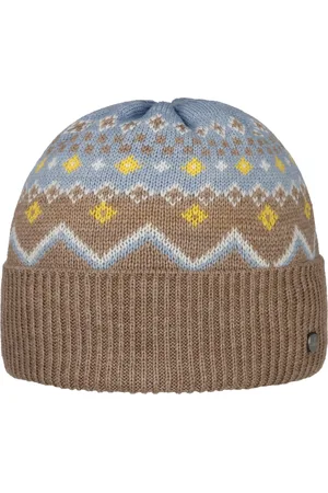 Lierys Hallabro Umschlagm?tze Strickm?tze Winterm?tze Beanie