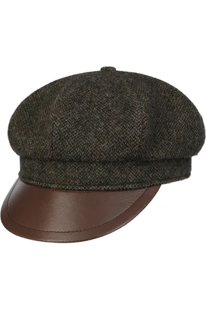 Stetson Classic Wool Riders Schirmm?tze Ballonm?tze Wollcap Baker-Boy-M?tze Newsboy-M?tze