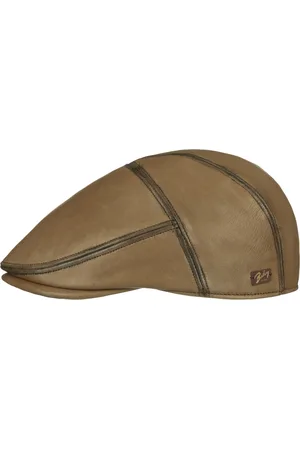 Bailey 1922 Leder Flatcap Schirmm?tze Schieberm?tze Ledercap Lederm?tze Lambskin