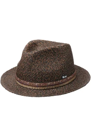Lipodo Janston Twotone Strohhut Travellerhut Strohtraveller Sommerhut Sonnenhut