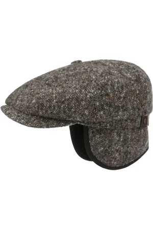 Stetson Hatteras Donegal Earflaps Cap Ohrschutz Schirmm?tze Schieberm?tze Ohrenschutz M?tze Cap