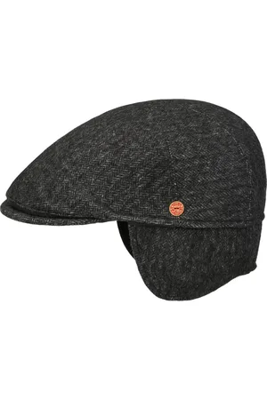 Mayser Sidney Plus Amaro Flatcap Schirmm?tze Schieberm?tze Seidencap Wollcap