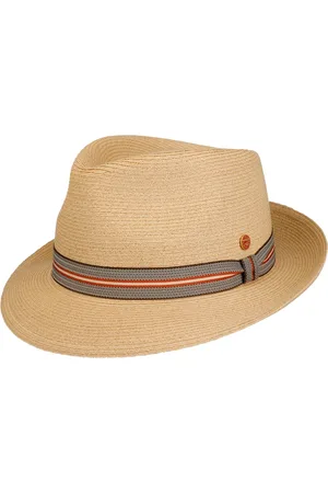 Mayser Classic Maleo Trilby Strohhut Raffiahut Sommerhut Sonnenhut