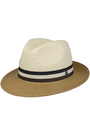 Bugatti Style-Mix Fedora Strohhut Sonnenhut Sommerhut Fedorahut