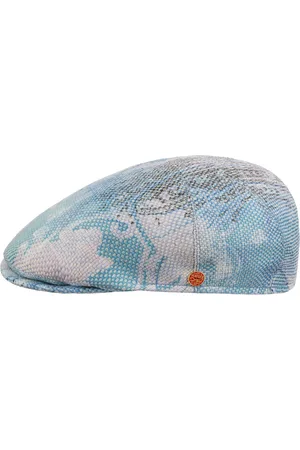 Mayser Sidney Malibu Melange Flatcap Schirmm?tze Schieberm?tze Baumwollcap