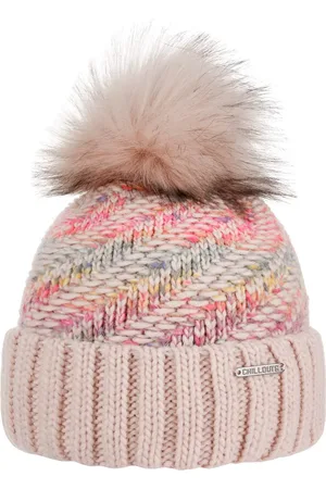 Chillouts Aur?lie Bommelm?tze Strickm?tze Winterm?tze Beanie Umschlagm?tze