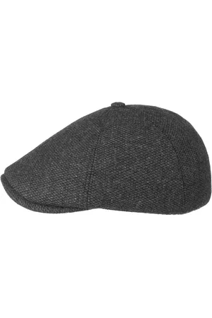 Lipodo Rapallo Melange Herren Flatcap Schirmm?tze Wollcap Wintercap Herrencap