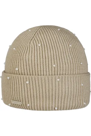 Seeberger Alvana Strickm?tze Beanie Umschlagm?tze Damenm?tze