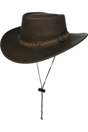 Scippis Townsville Lederhut Herrenhut Cowboyhut Westernhut Outbackhut