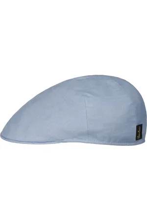 Borsalino Uni Light Leinen Flatcap Schirmm?tze Schieberm?tze Leinencap
