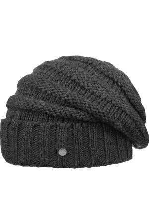 Lierys Jil Oversize Strickm?tze Beanie M?tze Wollm?tze Winterm?tze Damenm?tze