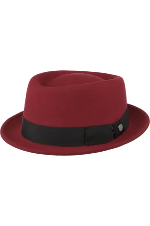 Lierys Crushable Pork Pie Hut Fedora Filzhut Wollfilzhut Wollhut Porkpie