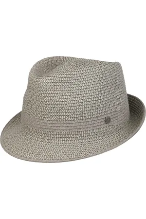 Bugatti Classic Twotone Trilby Strohhut Sonnenhut Sommerhut Gartenhut Strandhut
