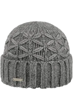 Seeberger Annelie Umschlagm?tze Strickm?tze Winterm?tze Damenm?tze Beanie