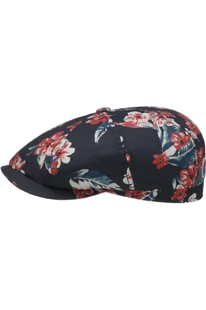 Stetson Hatteras Flowlin Flatcap Schirmm?tze Leinencap Ballonm?tze