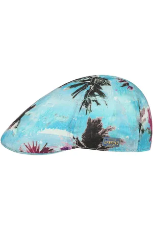 Stetson Texas Bluemont Flatcap Schirmm?tze Schieberm?tze Sommercap Leinencap