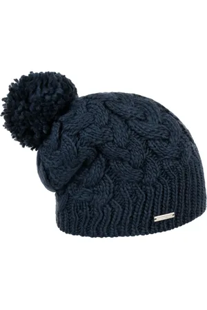 Seeberger Travola Bommelm?tze Strickm?tze Beanie Damenm?tze