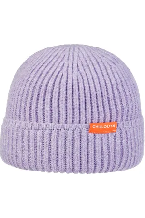 Chillouts Cotton Meets Wool Umschlagm?tze Strickm?tze Winterm?tze Beanie Baumwollm?tze Wollm?tze