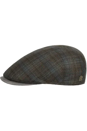 Mayser Marzio Check Zechbauer Flatcap Schirmm?tze Schieberm?tze Wollcap Seidencap