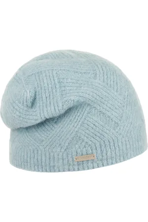 Seeberger Ricarda Wollm?tze Beanie Strickm?tze Wollbeanie Winterm?tze Damenm?tze