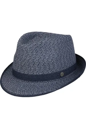 Bugatti Classic Twotone Trilby Strohhut Sonnenhut Sommerhut Gartenhut Strandhut