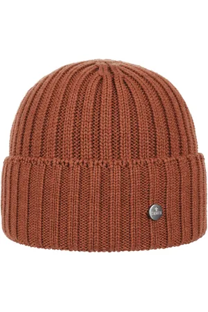 Lierys Merinom?tze mit Umschlag und Fleece Beanie Wollm?tze Winterm?tze Umschlagm?tze