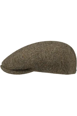 Stetson Standsfield Virgin Wool Flatcap Schirmm?tze Schieberm?tze Wollcap