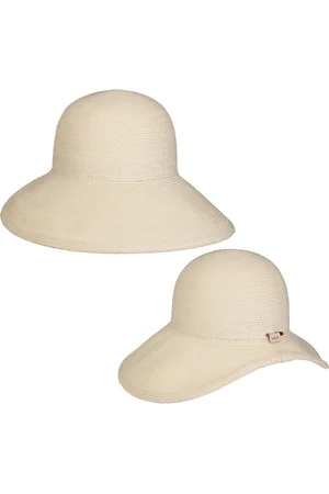 bedacht Hanfhut mit UV-Schutz Sommerhut Sonnenhut Gartenhut Strandhut
