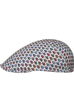 Lierys Allover Bullis Flatcap Schirmm?tze Schieberm?tze Leinencap
