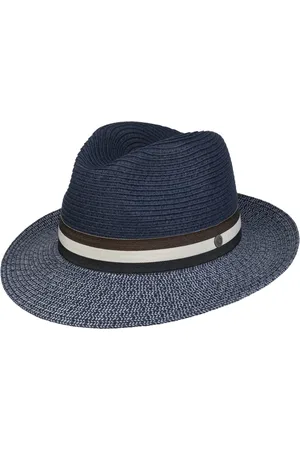 Bugatti Style-Mix Fedora Strohhut Sonnenhut Sommerhut Fedorahut