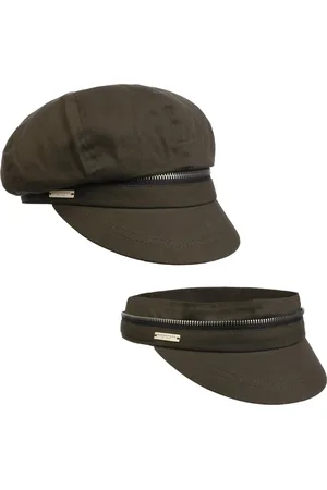 Seeberger Zip Cotton Ballonm?tze Schirmm?tze Schildm?tze Baumwollcap Bakery-Boy-M?tze