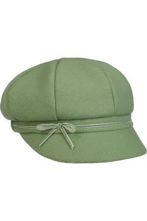 bedacht Fleece Ballonm?tze mit Schleife Schirmm?tze Schildm?tze Newsboy Cap Fleececap