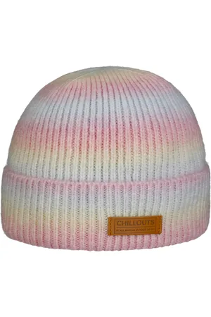 Chillouts Rainbow Beanie Strickm?tze Umschlagm?tze Winterm?tze