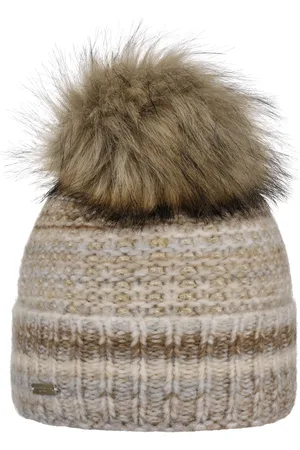 Seeberger Pandina Bommelm?tze Strickm?tze Beanie Damenm?tze Winterm?tze