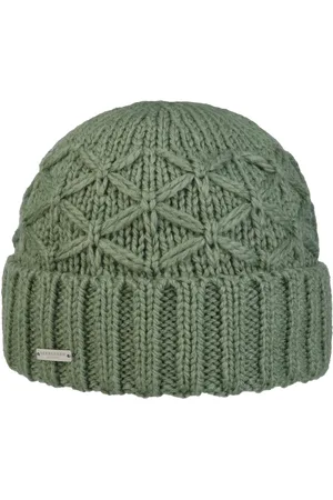 Seeberger Annelie Umschlagm?tze Strickm?tze Winterm?tze Damenm?tze Beanie