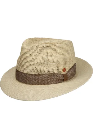 Mayser Manuel Crochet Trilby Panamahut Panamastrohhut Strohhut Sommerhut Sonnenhut
