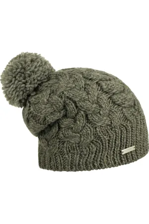 Seeberger Travola Bommelm?tze Strickm?tze Beanie Damenm?tze