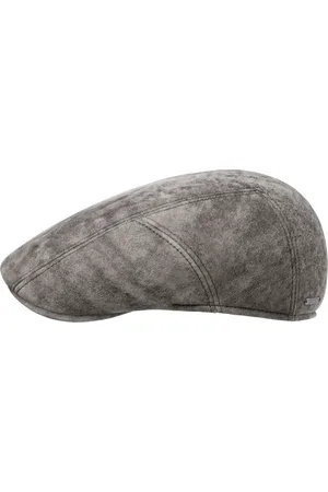 Stetson Lambskin Ivy Flatcap Schirmm?tze Schieberm?tze Ledercap