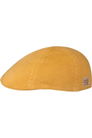 Stetson Texas Soft Vintage Cotton Flatcap Schirmm?tze Schieberm?tze Baumwollcap