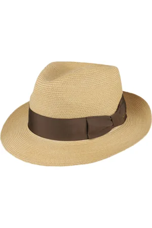 Stetson Kendrick Fedora Hanfhut Strohhut Sommerhut Sonnenhut Bogarthut