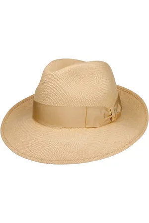 Borsalino Big Brim Fedora Strohhut Sonnenhut Gartenhut Sommerhut Strandhut Fedora Bogarthut