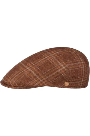 Mayser Sidney Leinen Schurwolle Flatcap Schirmm?tze Wollcap Leinencap