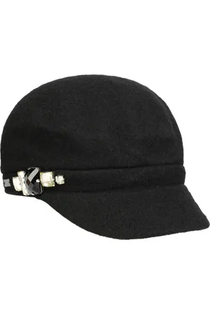 Betmar Rhinestones Cap Damencap Wollcap Wintercap Filzcap