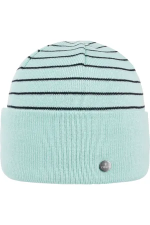 Lierys Organic Cotton Umschlagm?tze Beanie Strickm?tze Baumwollm?tze