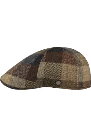 Lierys Dalcott Virgin Wool Flatcap Schirmm?tze Schieberm?tze Wollcap Karocap