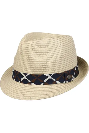 Bugatti Lemarco Trilby Strohhut Sonnenhut Sommerhut Strohtrilby Gartenhut Strandhut